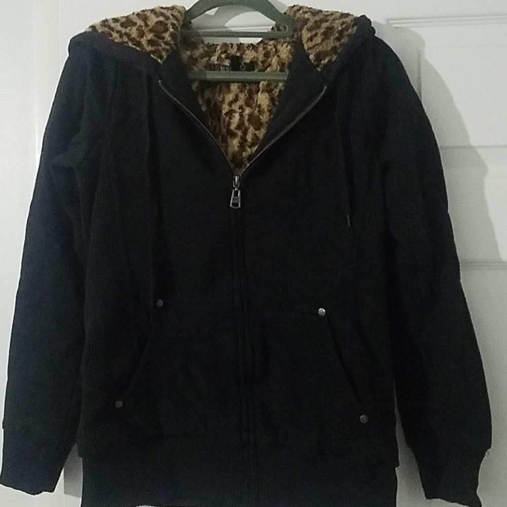 Buffalo Sherpa Hoodie Size M